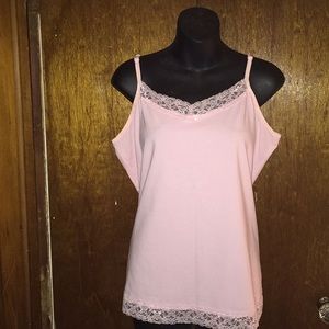 Christopher & Banks Tops - NWOT Size xl Christopher & Banks pale pink cami Christopher & Banks Tops - NWOT Size xl Christopher & Banks pale pink cami
